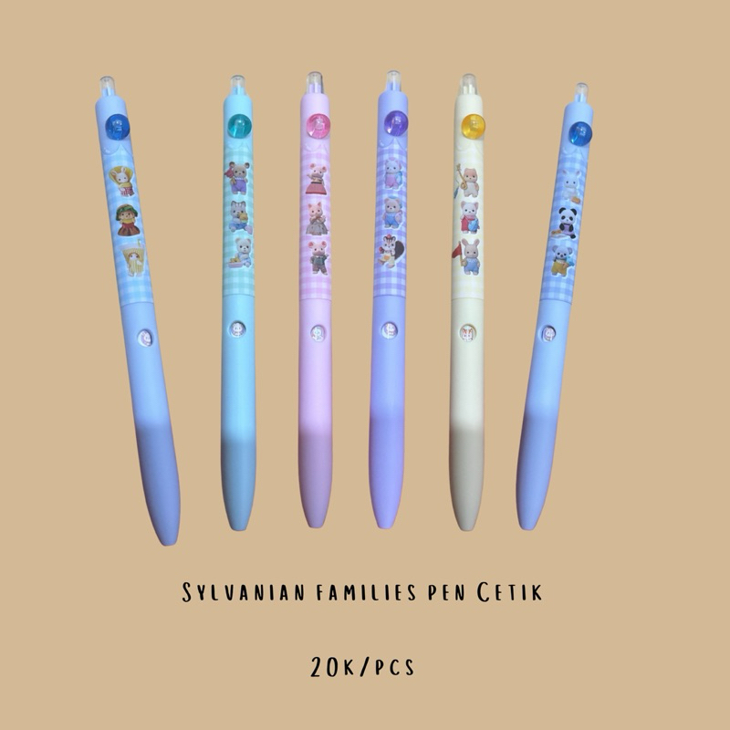 

Pulpen Cetik Sylvanian Families
