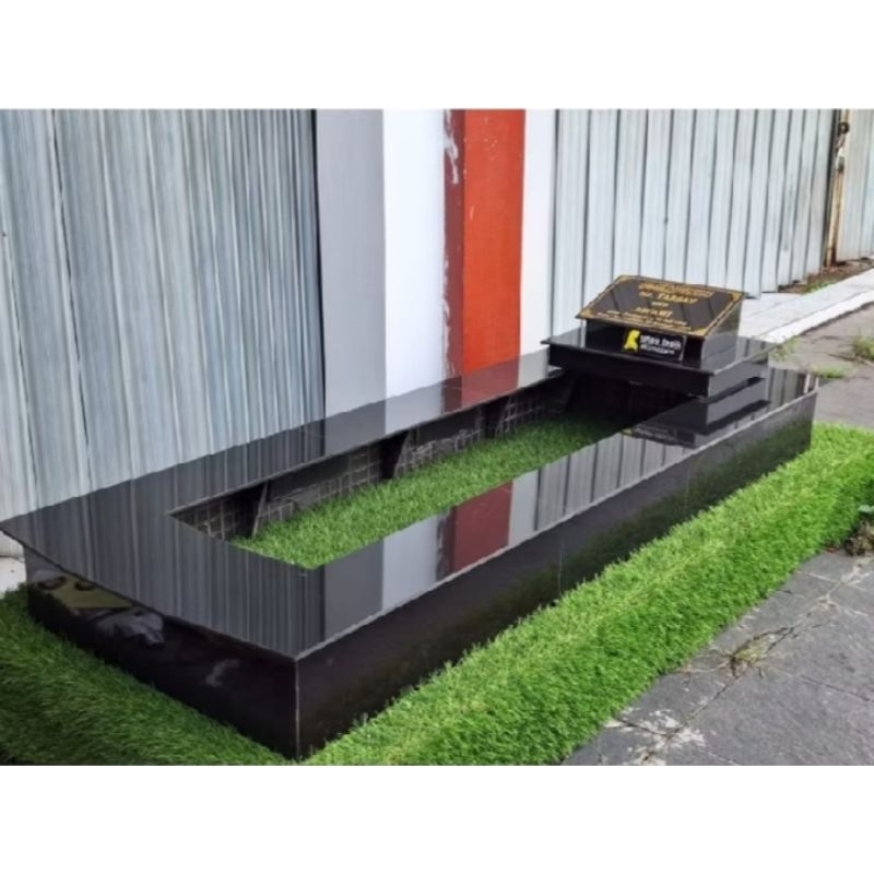 FULL SET MAKAM GRANI TILE//MAKAM KIJING//PACKING KAYU//makam bayi//body makam