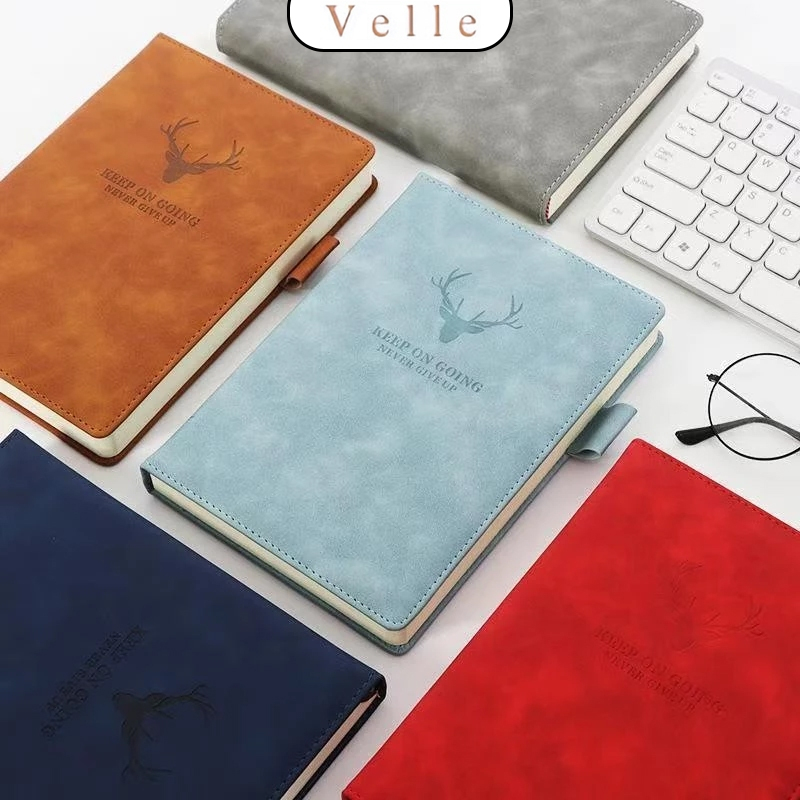 

Velle Notebook Kulit A5Buku Agenda Kerja Atau Kuliahmeeting Planner Notebook Notepad Diary