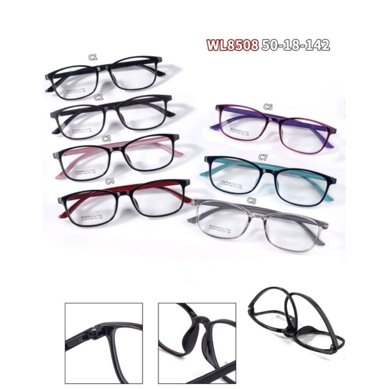 KACAMATA ICHIDO WL 8508 + LENSA BLUERAY