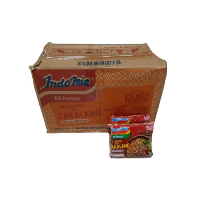 

Indomie Mie goreng rasa Cakalang Dus Mie Instant