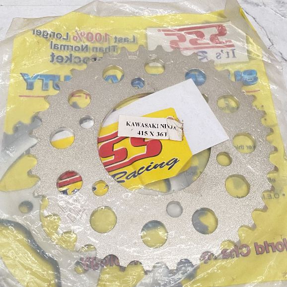 Gear SSS Belakang Gear Belakang SSS Gir Belakang SSS  NINJA R RR 428