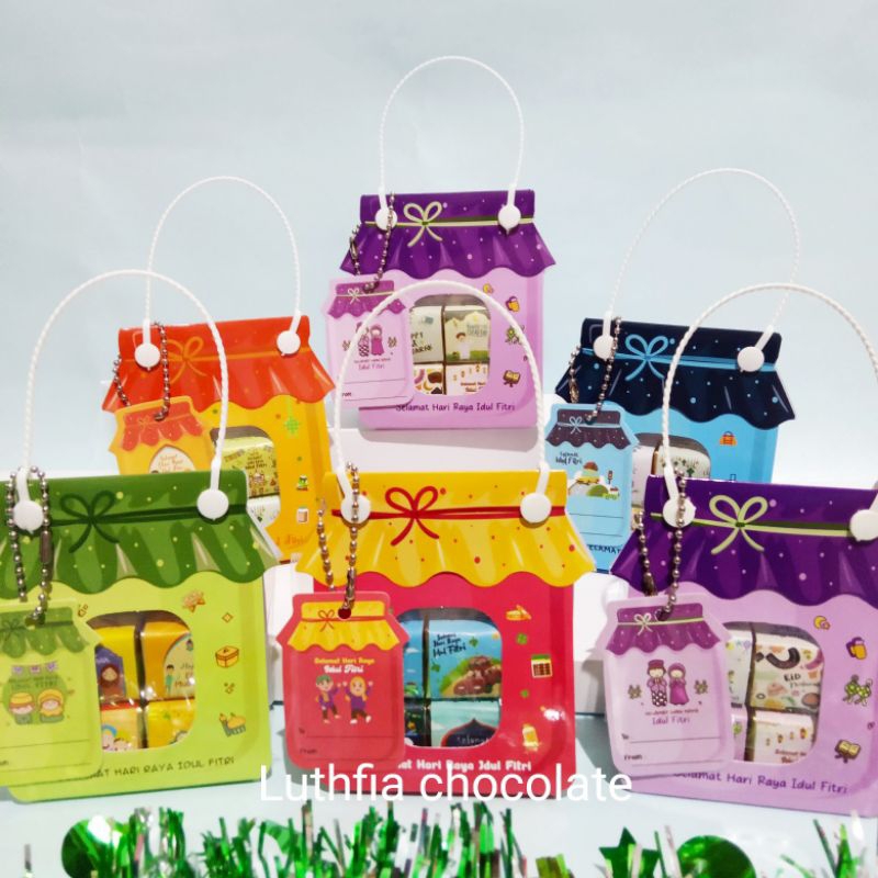 

coklat souvenir lebaran/idul fitri