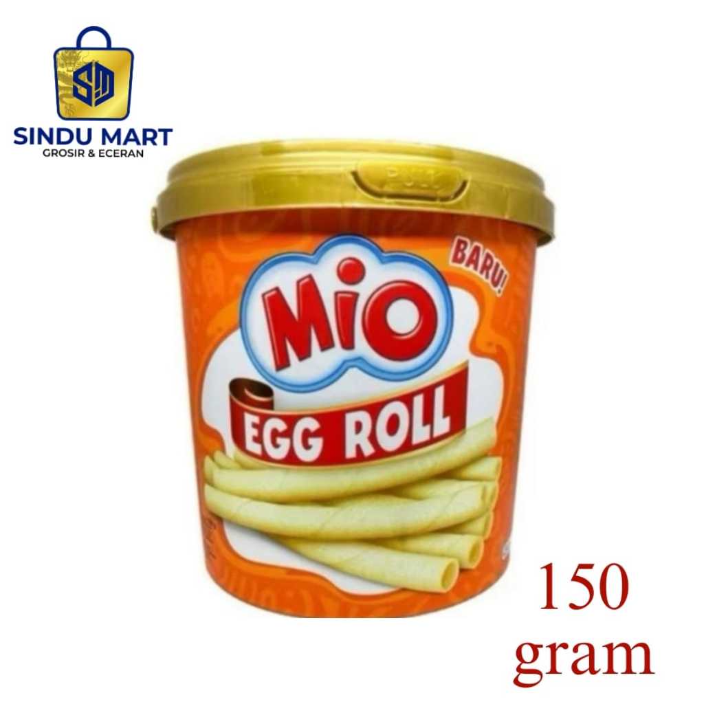 

Mio Egg Roll 150 gram kemasan jar / ember murah | shopee sindumart