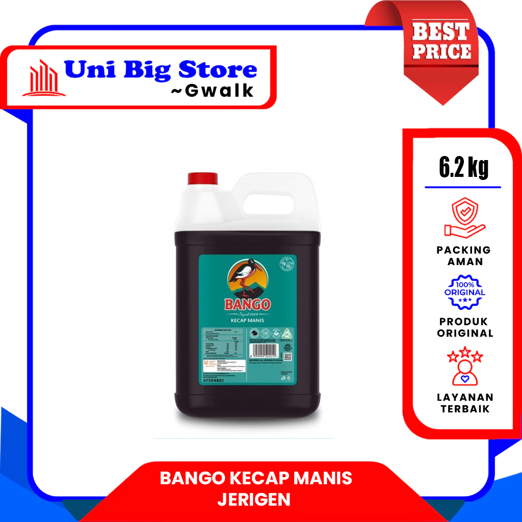 

BANGO KECAP MANIS JERIGEN - 6.2 kg