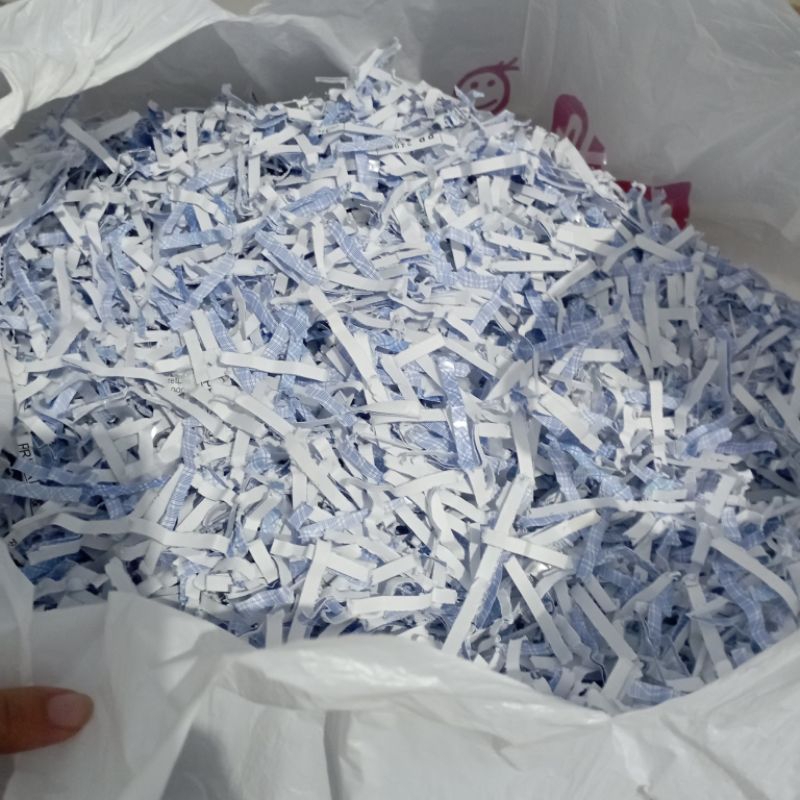 

[TERMURAH] 100gr Kertas Cacah Bekas | Kertas Serut Bekas | Shredded Paper Bekas