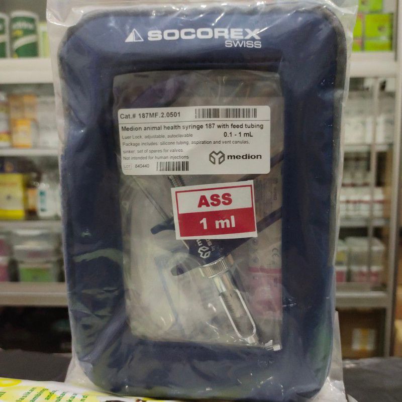 Suntikan Ayam Otomatis Medion 1Ml Plus Jarum Suntik Vaksin Bebek Ayam Petelur Broiler Puyuh Unggas O