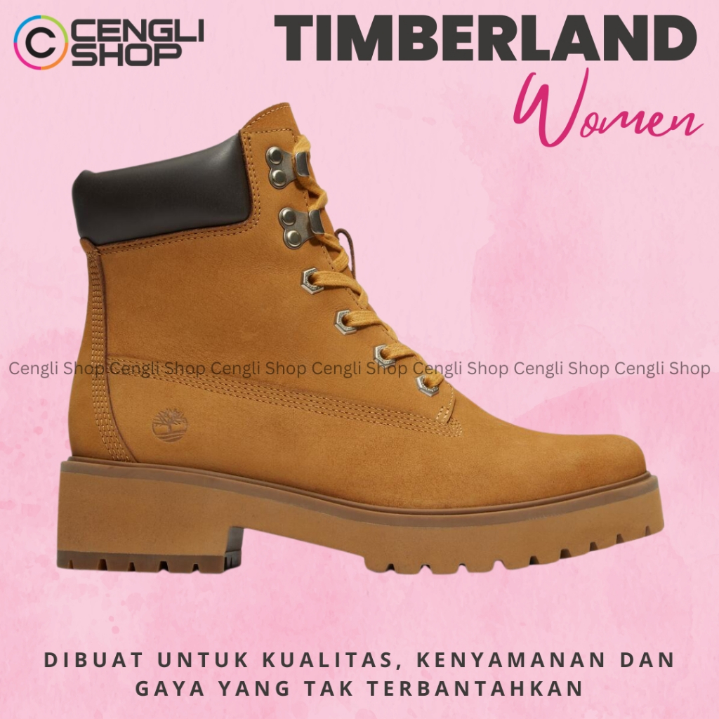 SEPATU TIMBERLAND BOOT WANITA ORIGINAL BOOTS KULIT ASLI ORI TERBARU TW38