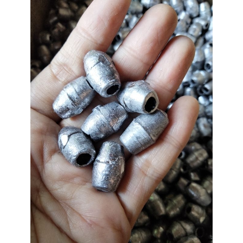 Timah Melinjo | Timbel Melinjo | Timah Pemberat Pancing/Jaring