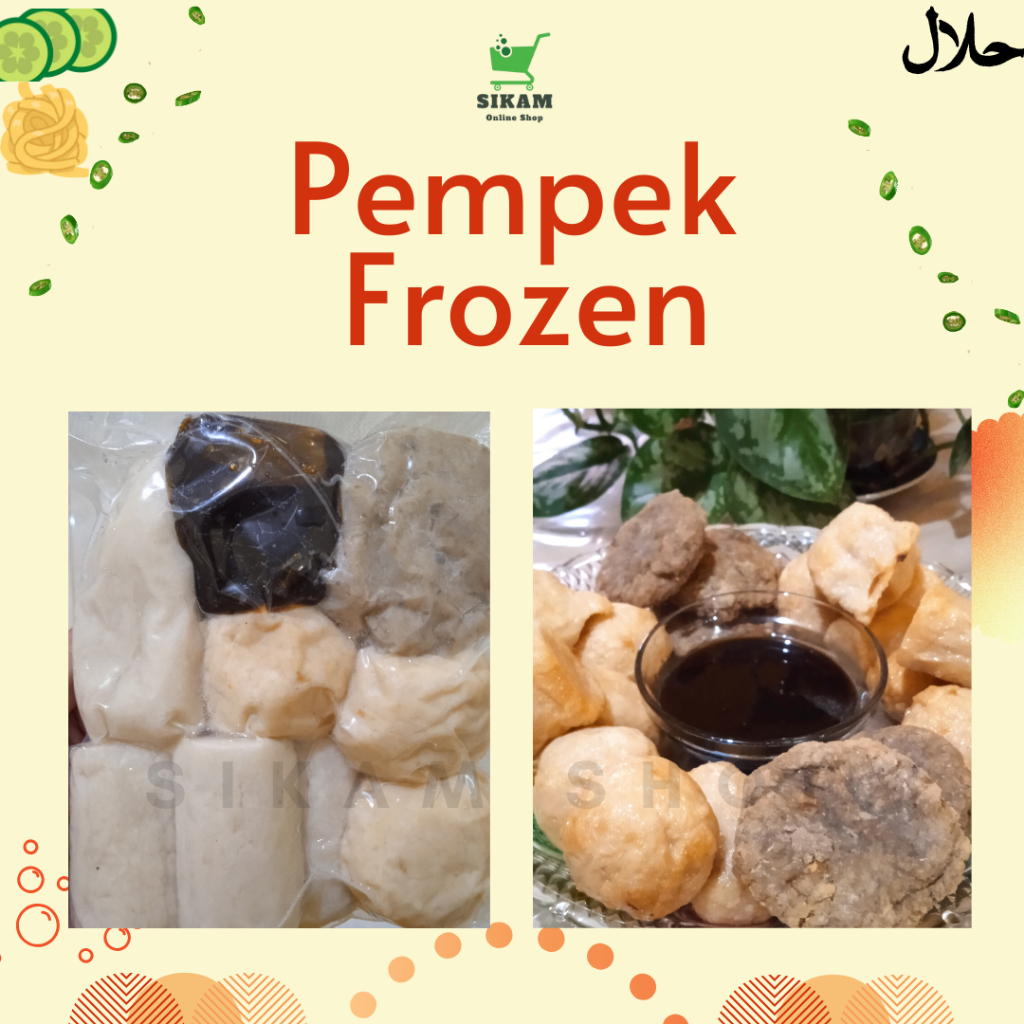

Pempek Frozen Isi 10 Pcs / Kapal Selam 2 pcs (Jabodetabek saja)