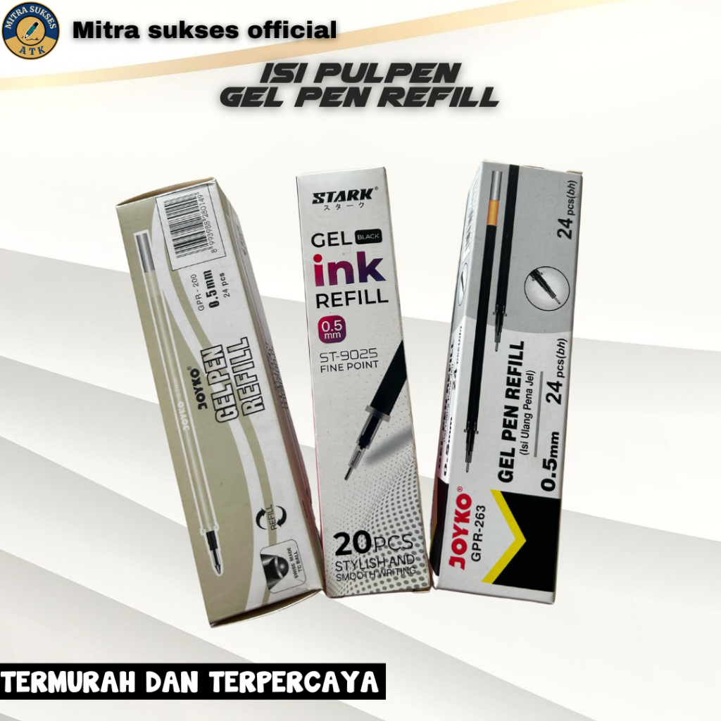 

REFILL GEL PEN 0.5MM /JOYKO GPR 263 / JOYKO GPR 200 / STARK