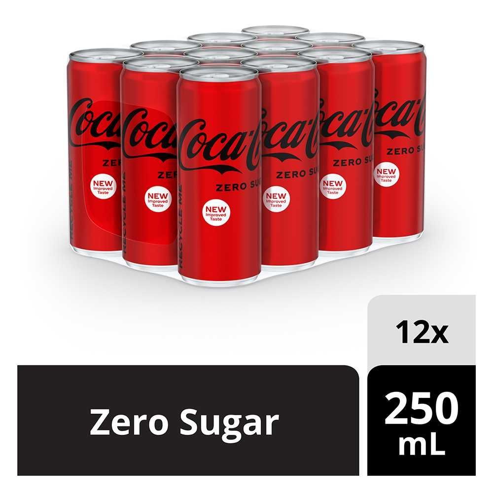 

Coca-Cola Zero Sugar Cans 250 mL