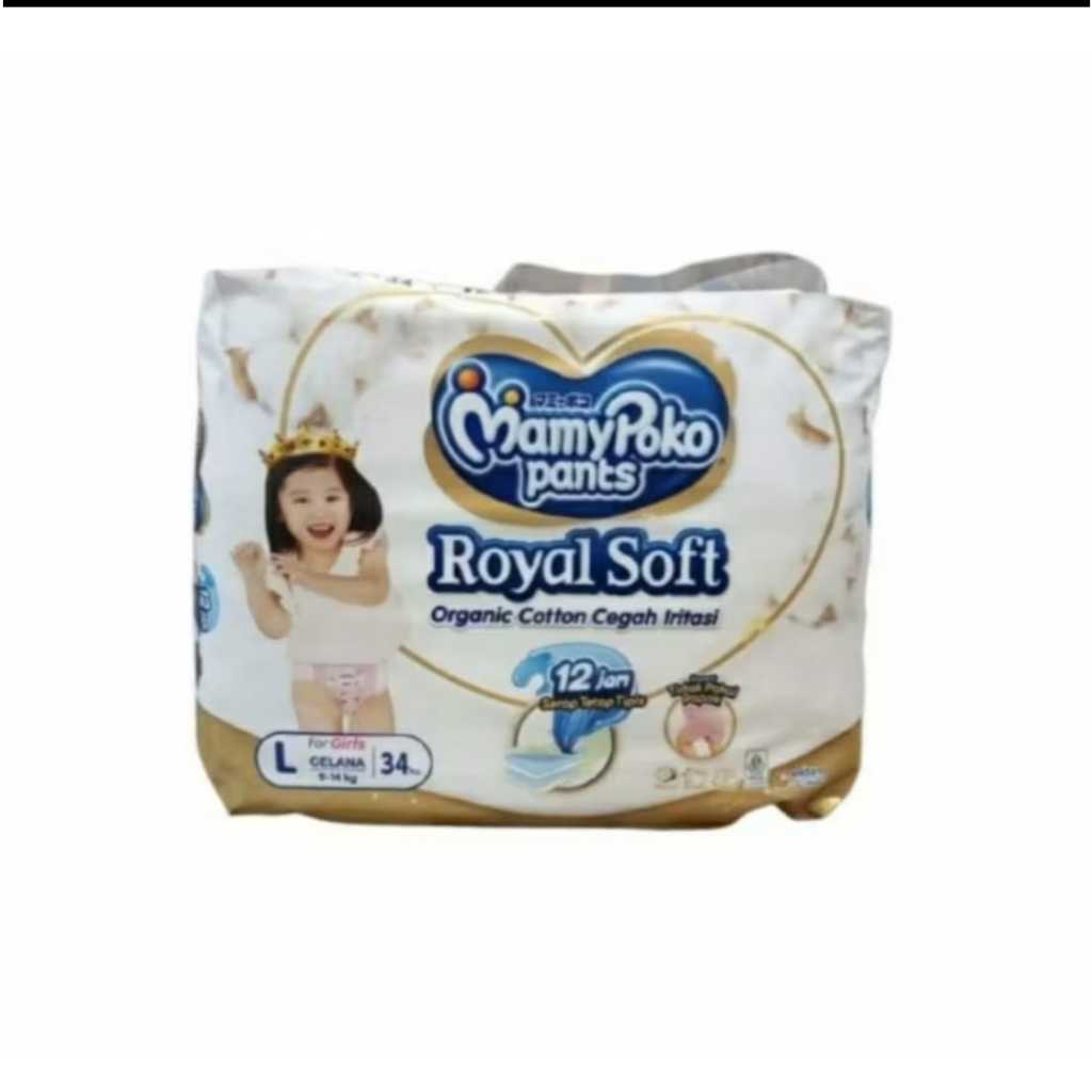 MAMYPOKO ROYAL SOFT S46 M42 L34 XL30 XXL24 NB62 S60 M56 L48 XL40 XXL32