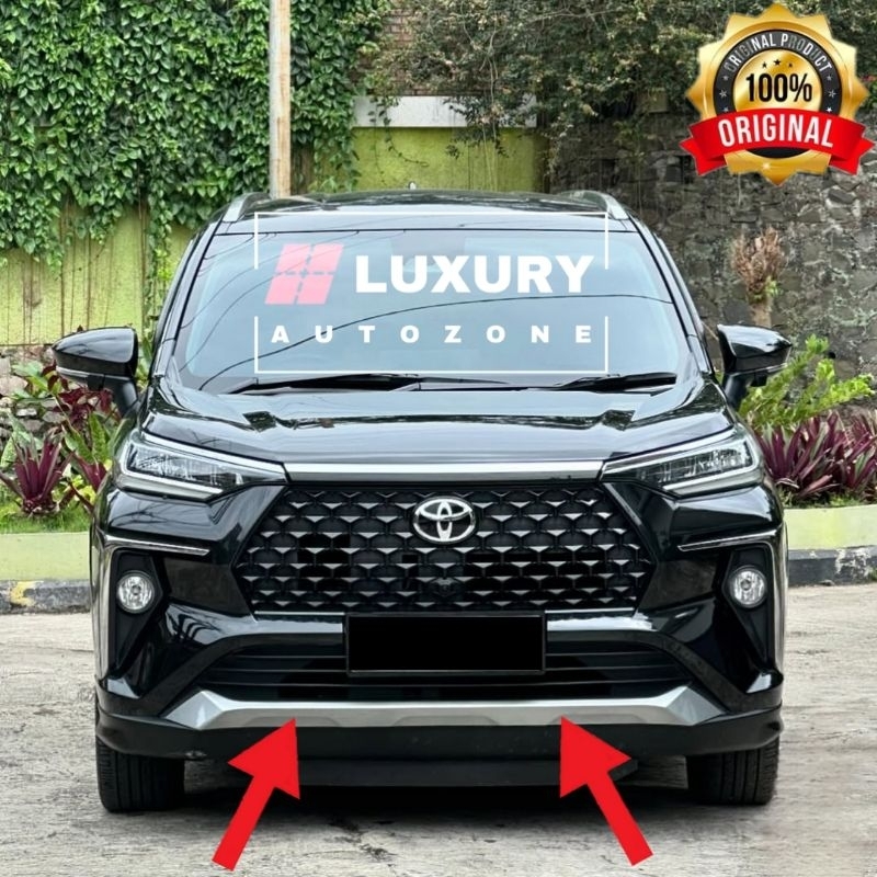 Spoiler Cover Moulding Bemper Depan Bawah All New Avanza 2022 Original