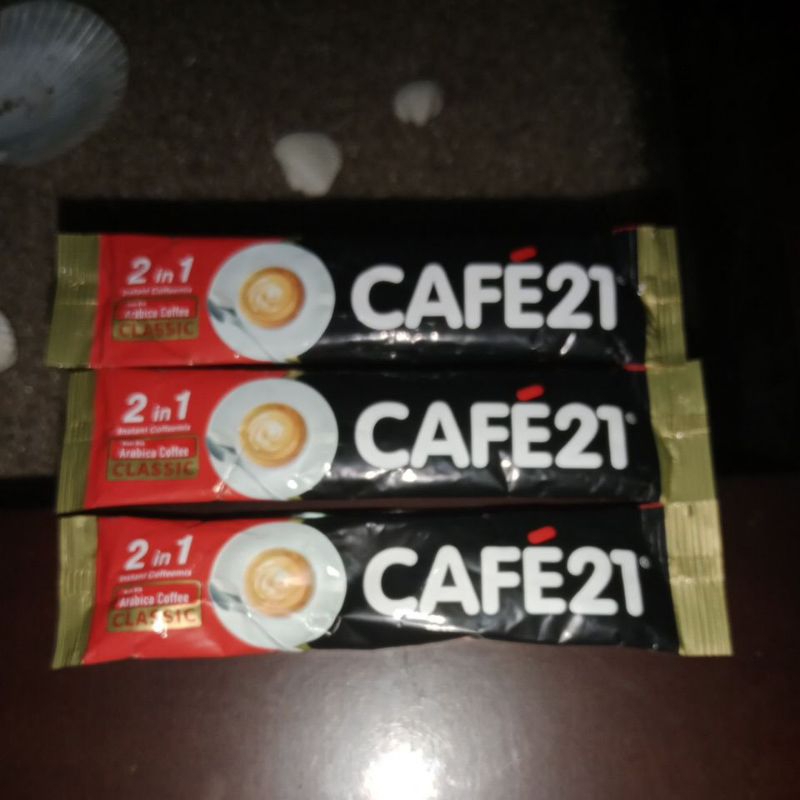 

CAFE21 Zero Sugar 2 in 1 Arabica coffee (satuan)
