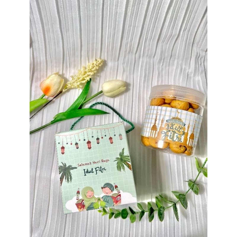 

Hampers Parsel/Parcel Snack Lebaran Eid-Fitri Mini Lucu Murah Simpel