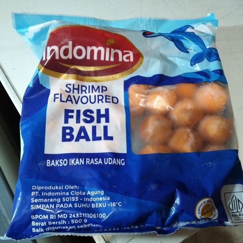

indomina bola shrimp kuning 500gr