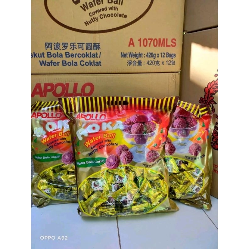

MAKANAN RINGAN / CAMILAN / JAJANAN COKLAT ROKA REFIL ISI 30 PCS