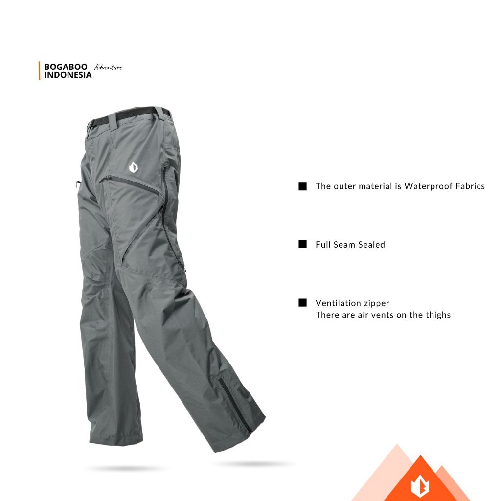 BOGABOO AVERUS CELANA Gunung Panjang Full Sealed - Celana Jogger pants  - Celana Gombrong - Celana b