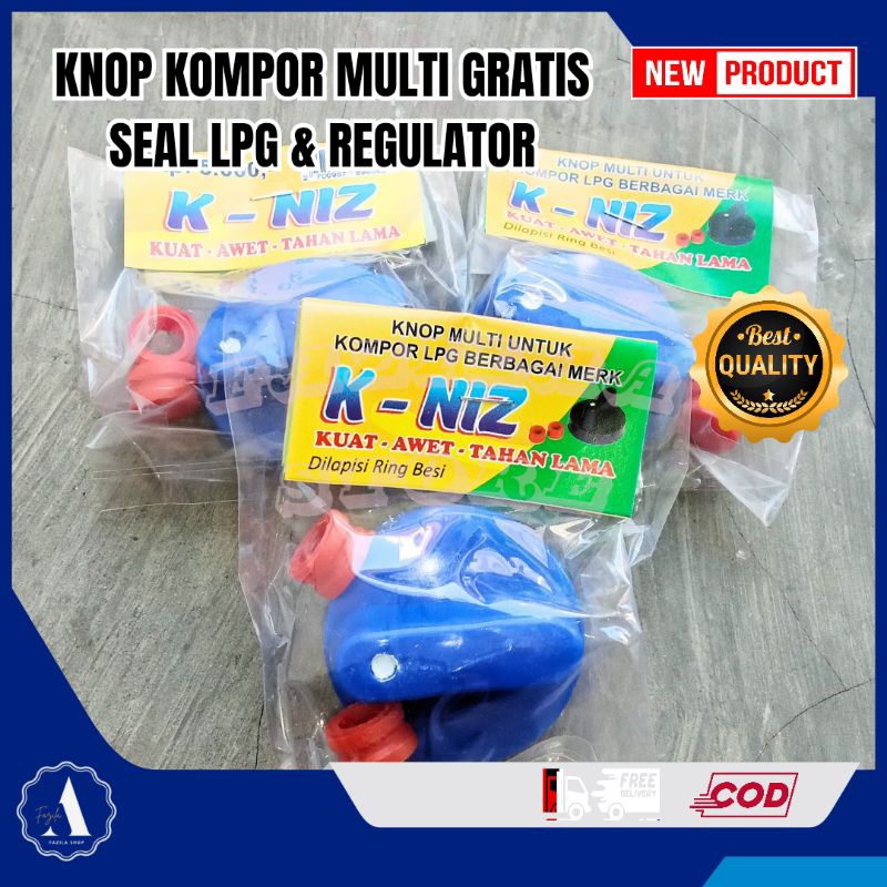 KNOP KOMPOR GAS MULTI FREE SEAL LPG & SEAL REGULATOR