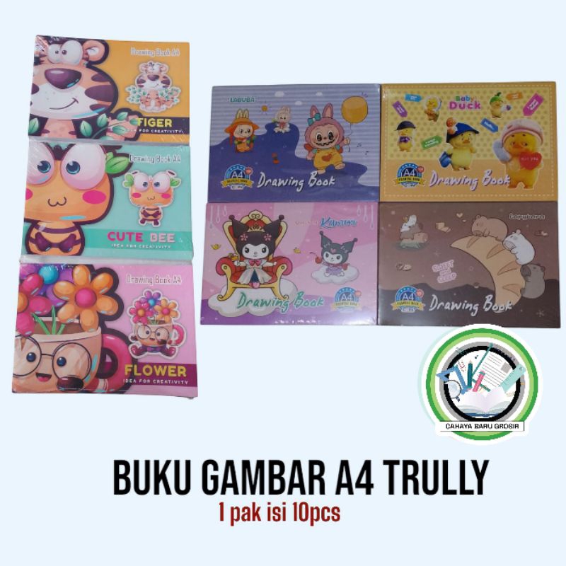 

Buku gambar A4 trully 1 pak isi 10