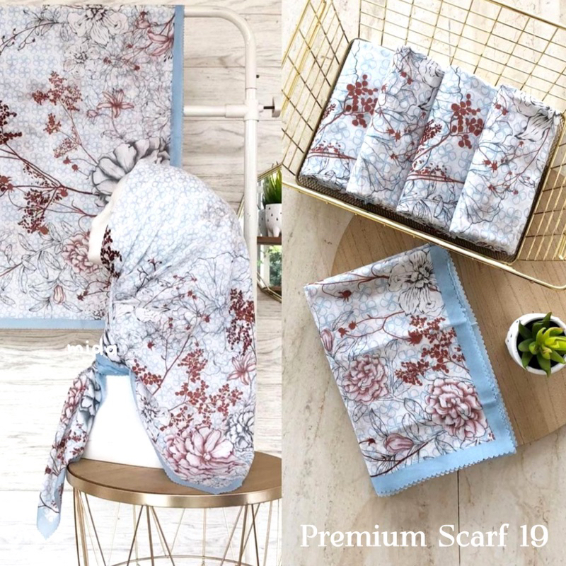 PREMIUM SCARF / SCARF MOTIF / HIJAB MOTIF /  VOAL MOTIF / HIJAB MOTIF PREMIUM / PATTERN SCARF