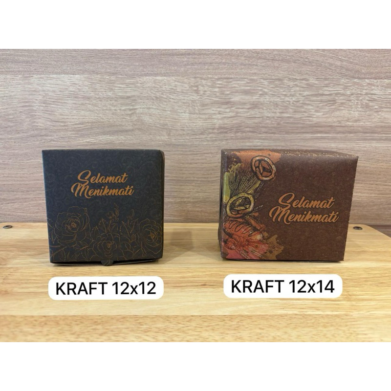 

| 100 Pcs | Snack Box Kraft 275 GR