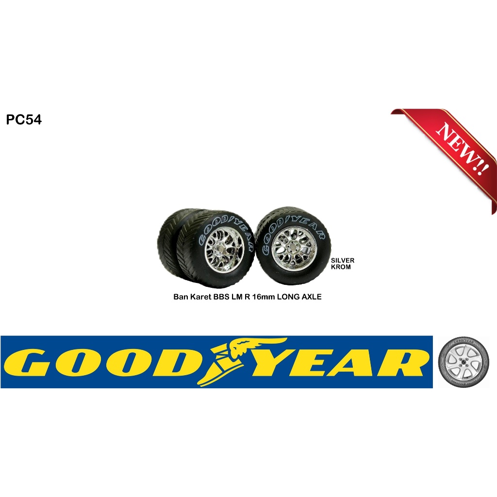 [HOT SALE] PC49 Ban Karet BBS LM R 16mm OFFROAD KROM SERIES Varian