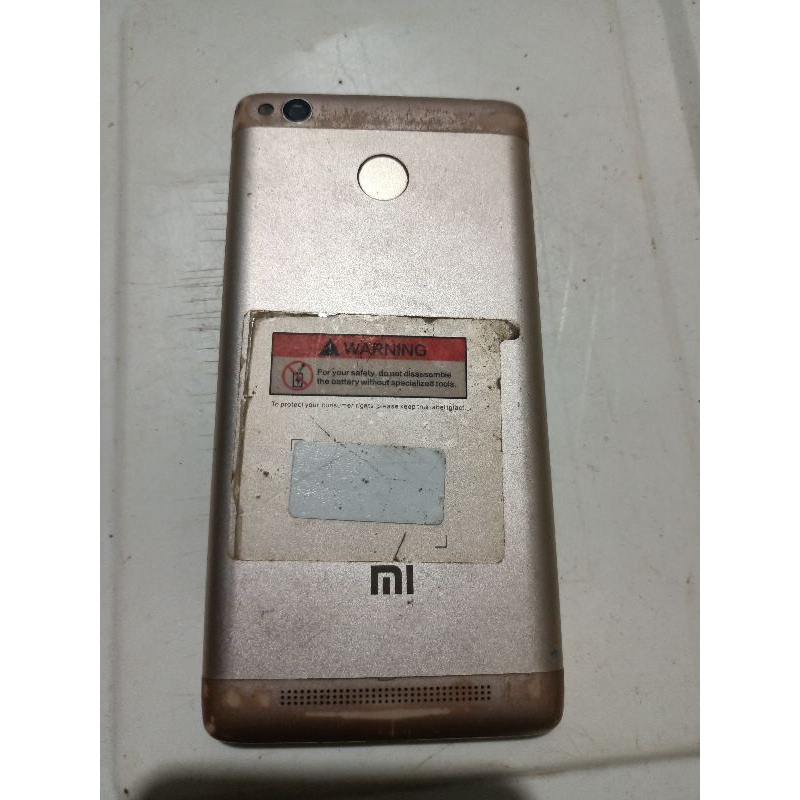 mesin Xiaomi redmi 3s  normal