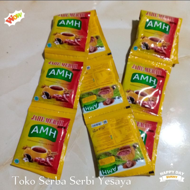 

AMH Jahe Merah Herbal Minuman Tradisional Renceng (10 sachet x 20 gram)