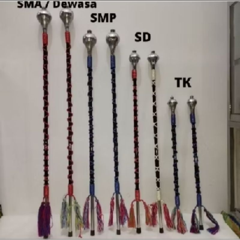 Tongkat stik mayoret drumband stik mayoret drumband TK SD SMP SMA