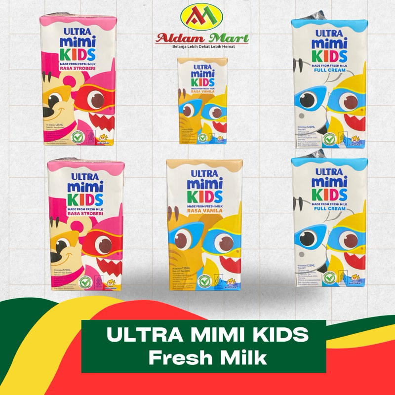 

A.M/ ULTRA MIMI KIDS Fresh Milk 125ml