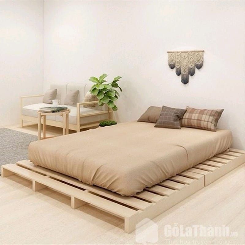DIPAN KASUR MINIMALIS ALAS LANTAI TEMPAT TIDUR KAYU LESEHAN