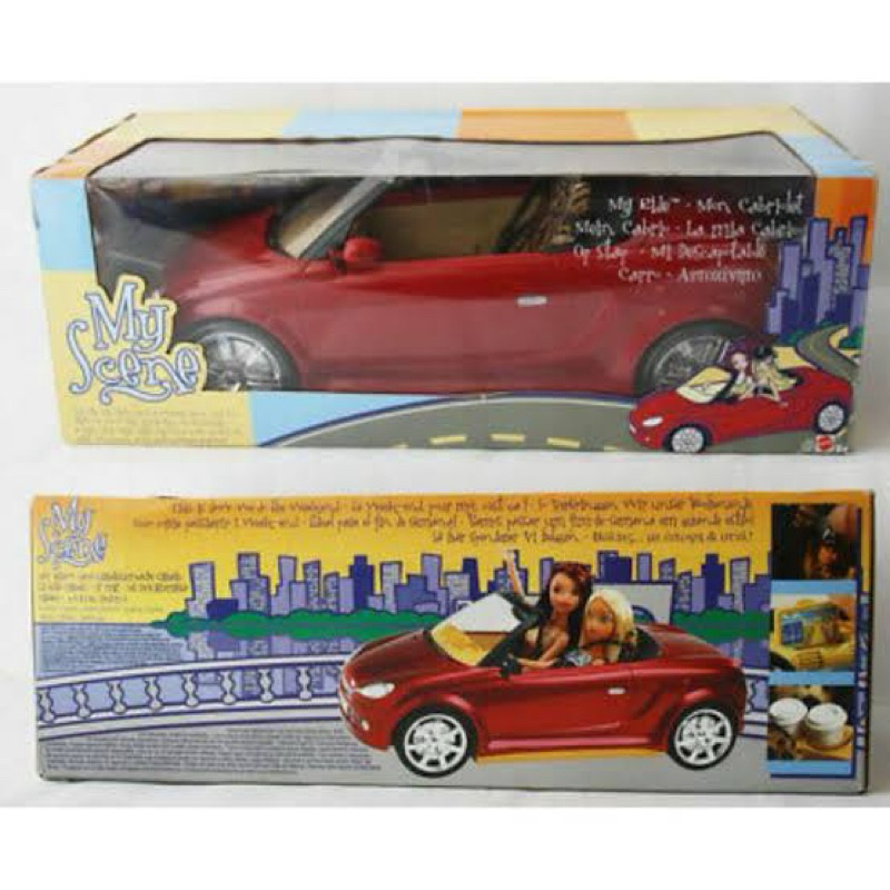mobil barbie & myscene original mattel doll, BACA DESKRIPSI