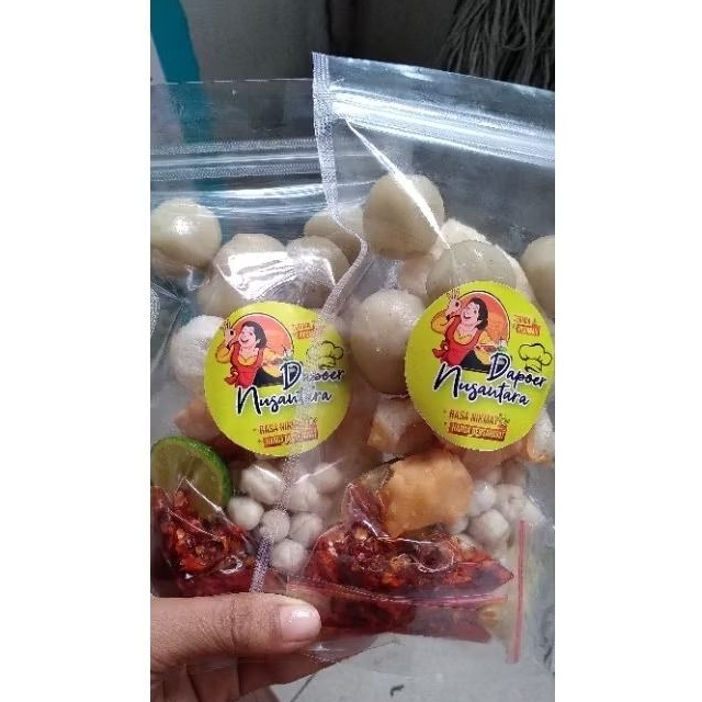 

2 bungkus paket baso aci isi ayam suwir termurah