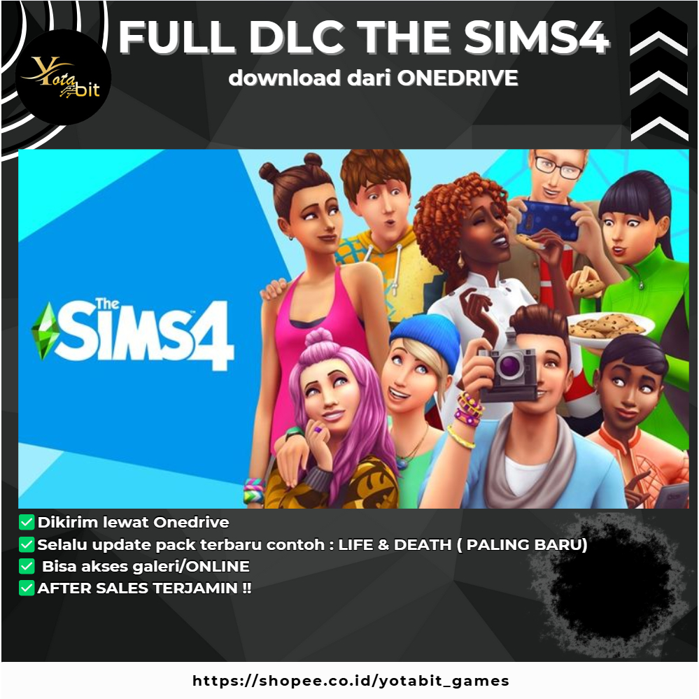 THE SIMS 4 Full Pack FUll DLC All DLC PC Original + Latest Update Otomatis
