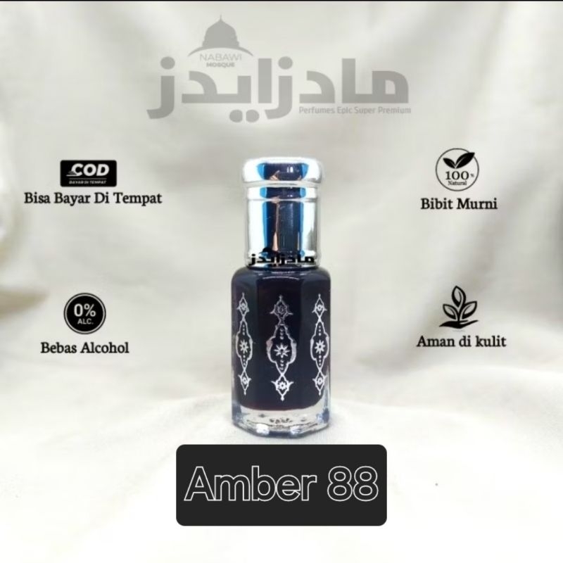 Minyak Amber 88 | Misik Hitam Amber 88 Original