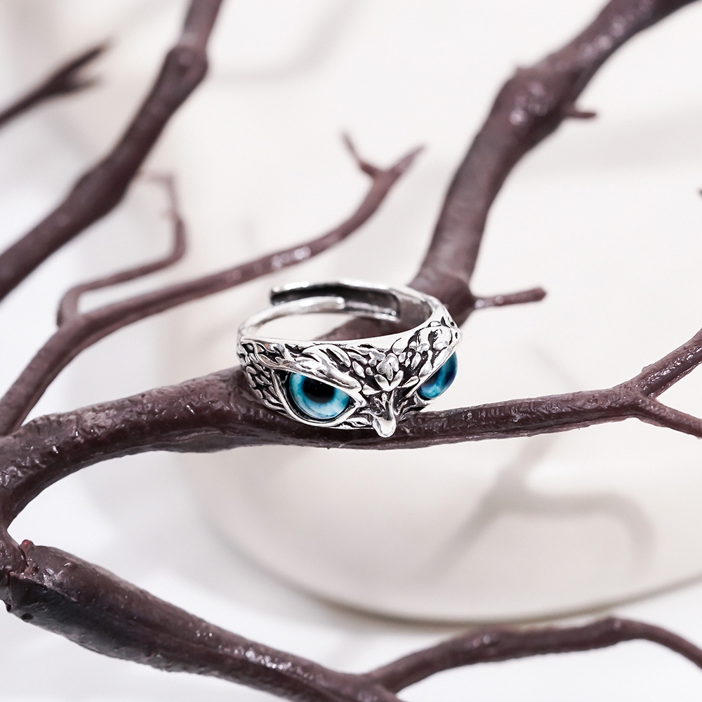 Owl Ring -  Cincin Fashion Pria