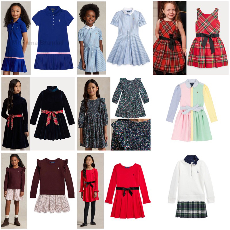 Limited Dress Anak Perempuan RalphLauren