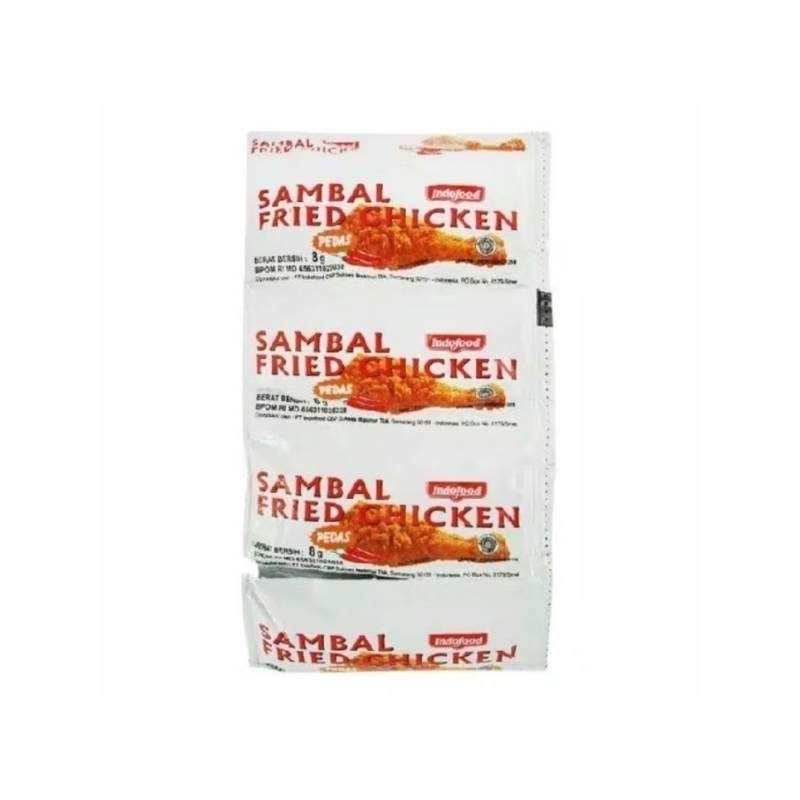 

Indofood Sambal Fried Chicken Isi 24pcs Indofood Saus Sambal Fried Chicken Renteng
