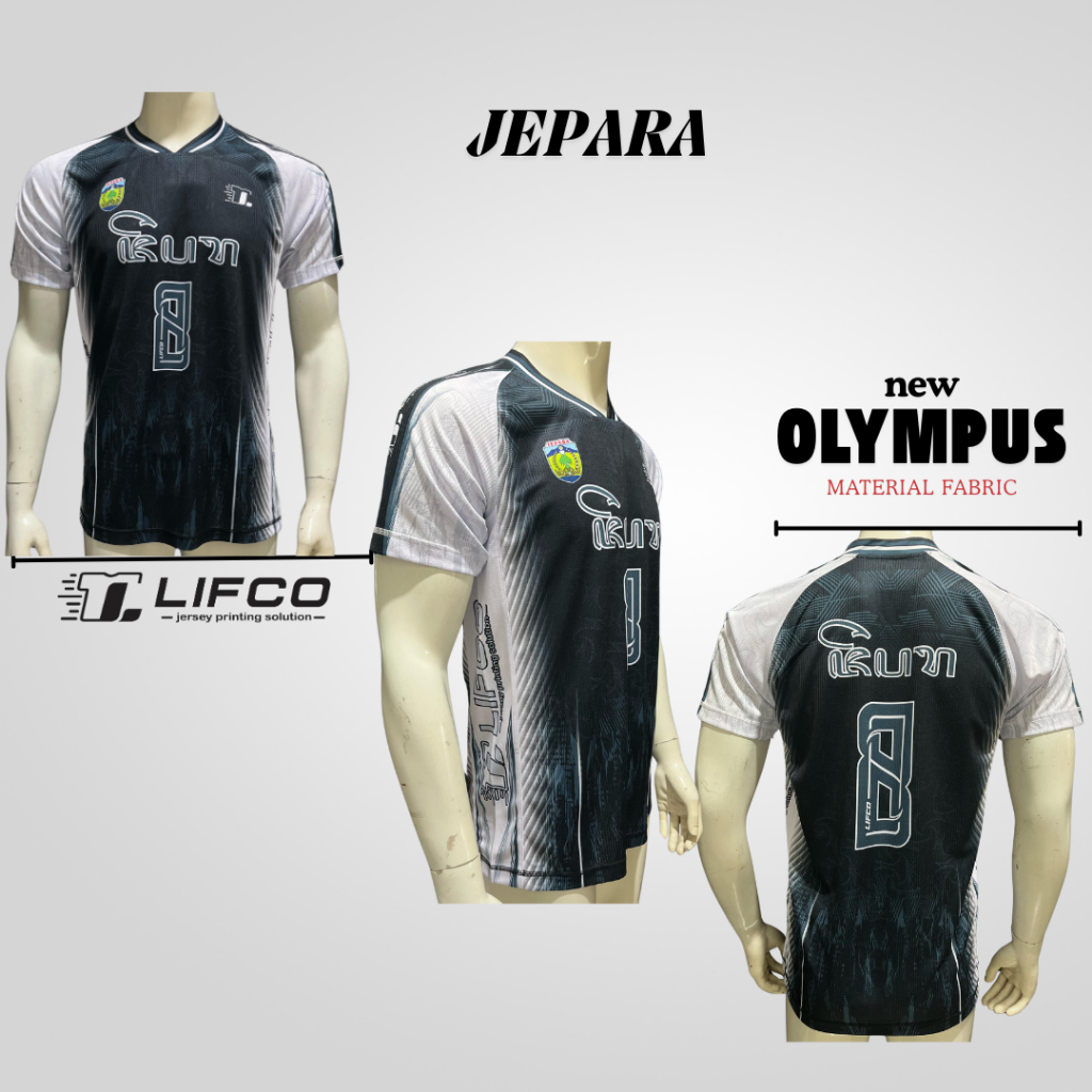 JERSEY VOLI AKSARA SERIES - JEPARA - ORIGINAL LIFCO (TIDAK BISA REQUEST NAMA)