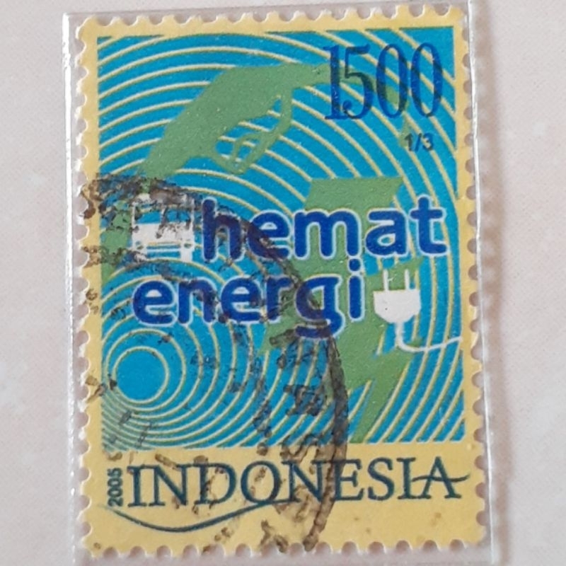 

Perangko Indonesia Hemat Energi (Rp 1.500) Tahun 2005