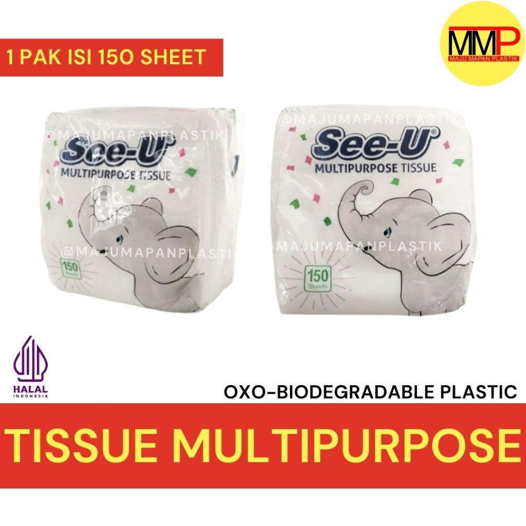Tissue Pop Up See U / Tissue meja / Tissue kotak
