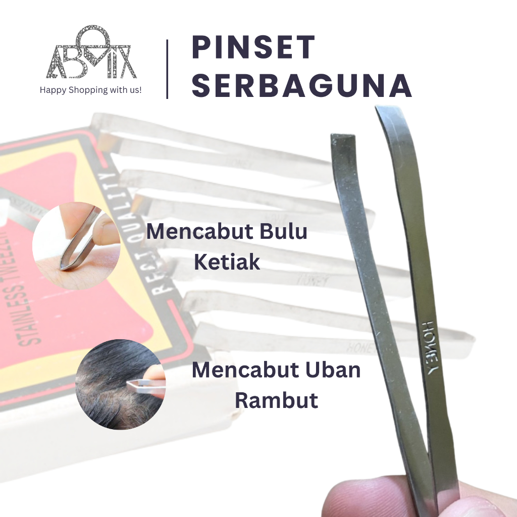 Pinset Pencabut Bulu Ketiak Pingset Japan Quality Untuk Ketiak Uban Pencabut Alis Tebal Bagus