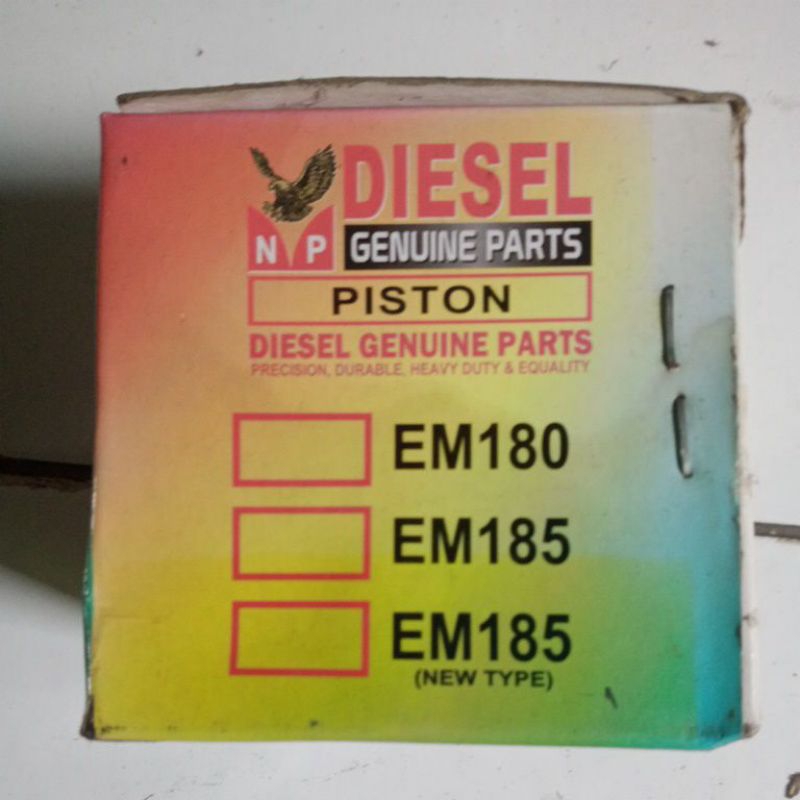 piston mesin Dongfeng 10pk R100/EM 185