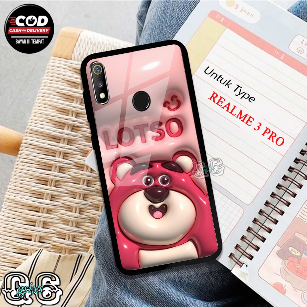 [gsixs_case]case realme 3 pro-case Glossy-Pelindung )case(Lotso)softcase hp-case hp-casing hp-siliko