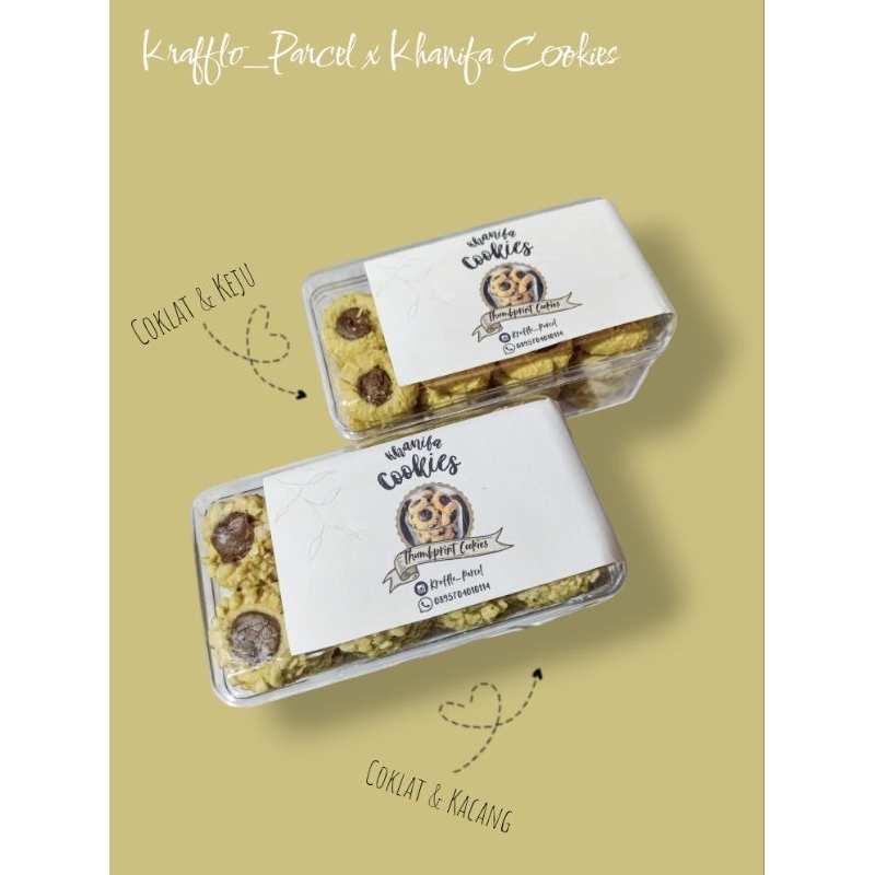 

THUMBPRINT COOKIES By Khanifa Cookies