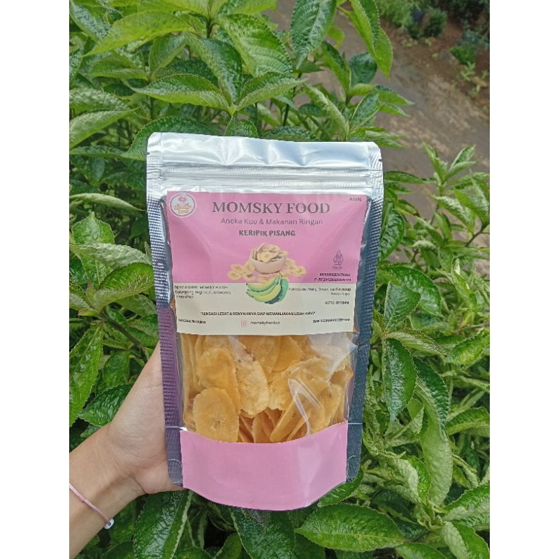 

Keripik Pisang - Manis Madu/Asin (MOMSKY FOOD)