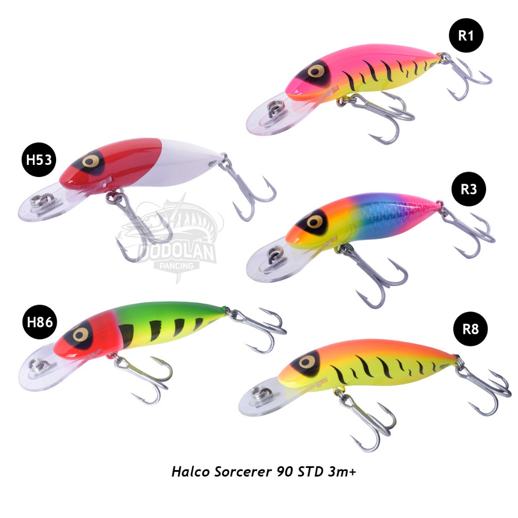 UMPAN MANCING POPPING HALCO SORCERER 90 STD DODOLAN PANCING