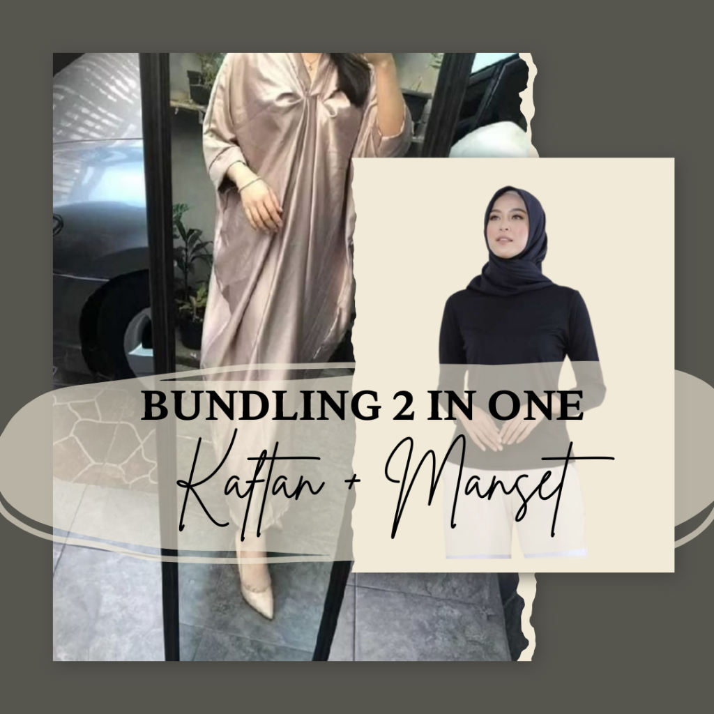 [PAKET KAFTAN MANSET] Kaftan Satin Maxmara Polos Premium Wanita Lebaran Kondangan Kaftan satin velve